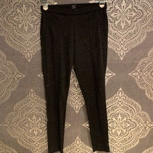 XS Hue Leggings Black with White Speckling